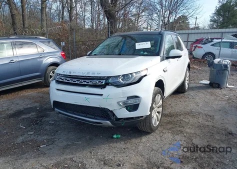 2016 Land Rover Discovery Sport Hse Lux from USA, damaged, VIN SALCT2BG1GH594063